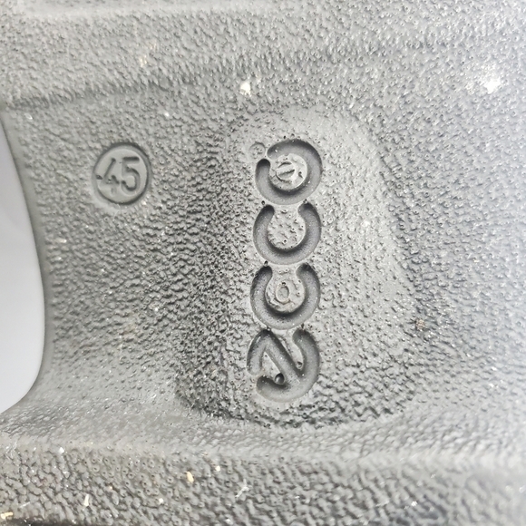 Ecco Comfort Lace Up Loafers Brown Leather 45 - Picture 10 of 11